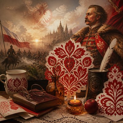 still life with everyday objects — Polish Art Style