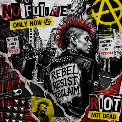 urban street with city activity — Punk Aesthetic