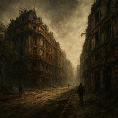 Post-Apocalyptic Sci-Fi Art Style Transfer Example