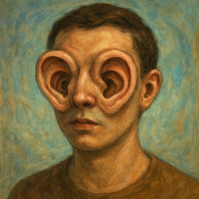 portrait of a person with expressive eyes