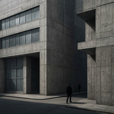 Industrial Materials Minimalism Art Style Style Transfer Example