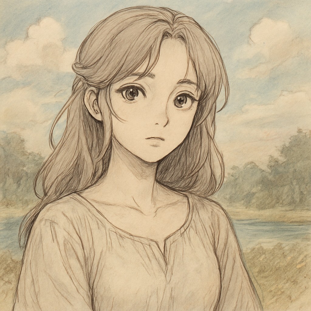 portrait of a person with expressive eyes