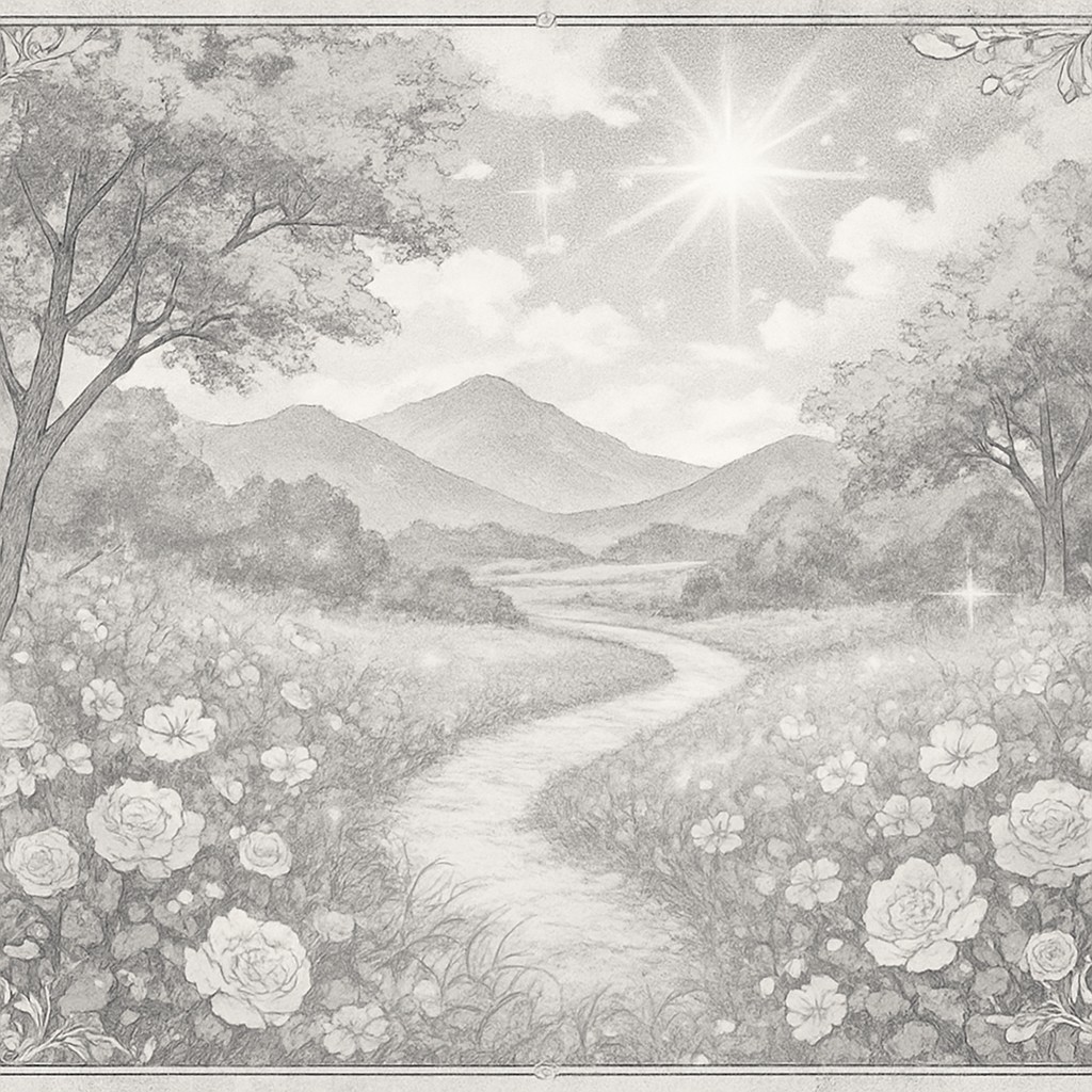 wide landscape with natural scenery