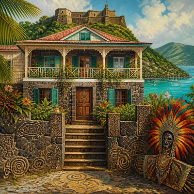 house with front view