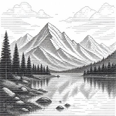 wide landscape with natural scenery