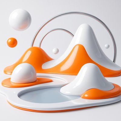 Retro Futuristic Furniture Art 2