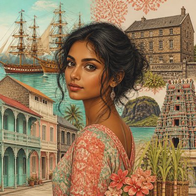 Mauritian Art Style 1