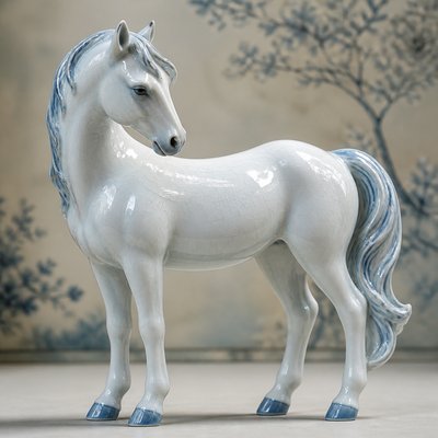 animal standing in natural pose