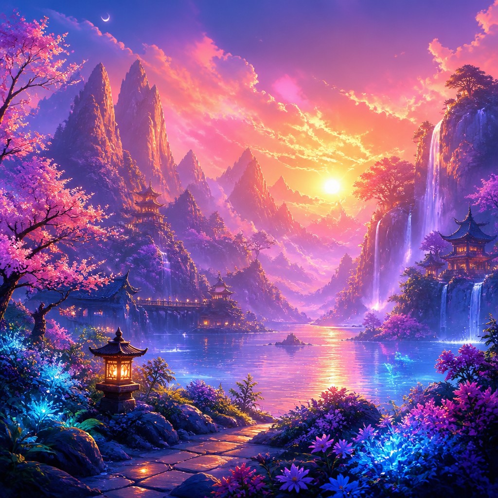 wide landscape with natural scenery