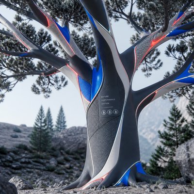 a tree in nature