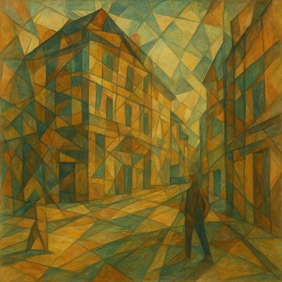 Proto-Cubism Art Style Style Transfer Example