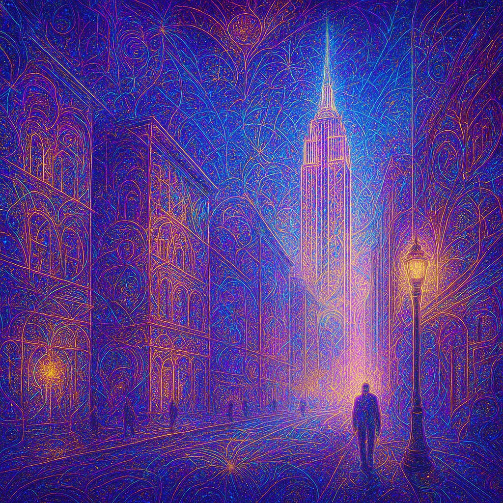 Visionary Art Style Style Transfer Example