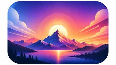 sweeping panoramic landscape with a dramatic sky