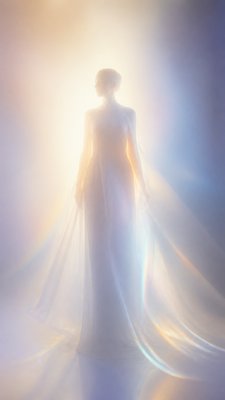 full-length portrait of an elegant figure