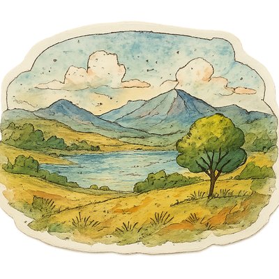wide landscape with natural scenery