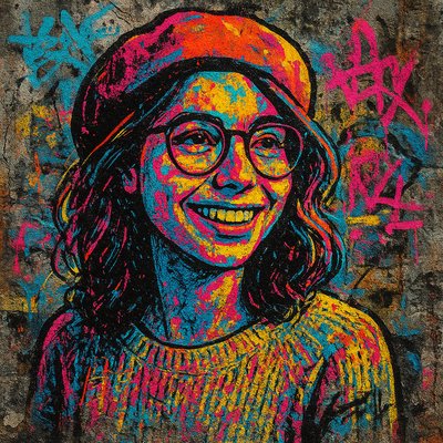 Street Art Style Style Transfer Example