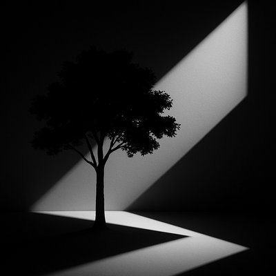 a tree in nature