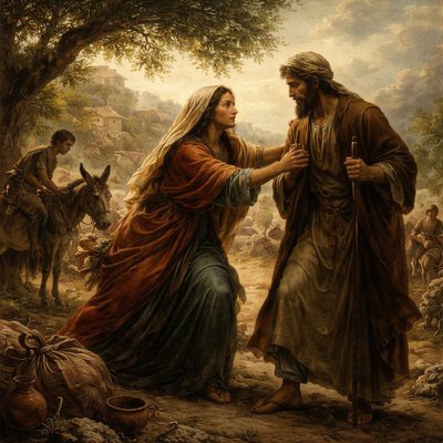 “And she called unto her husband, and said, Send me, I pray thee, one of the young men, and one of the asses, that I may run to the man of God, and come again.” (2 Kings 4:22, KJV)
