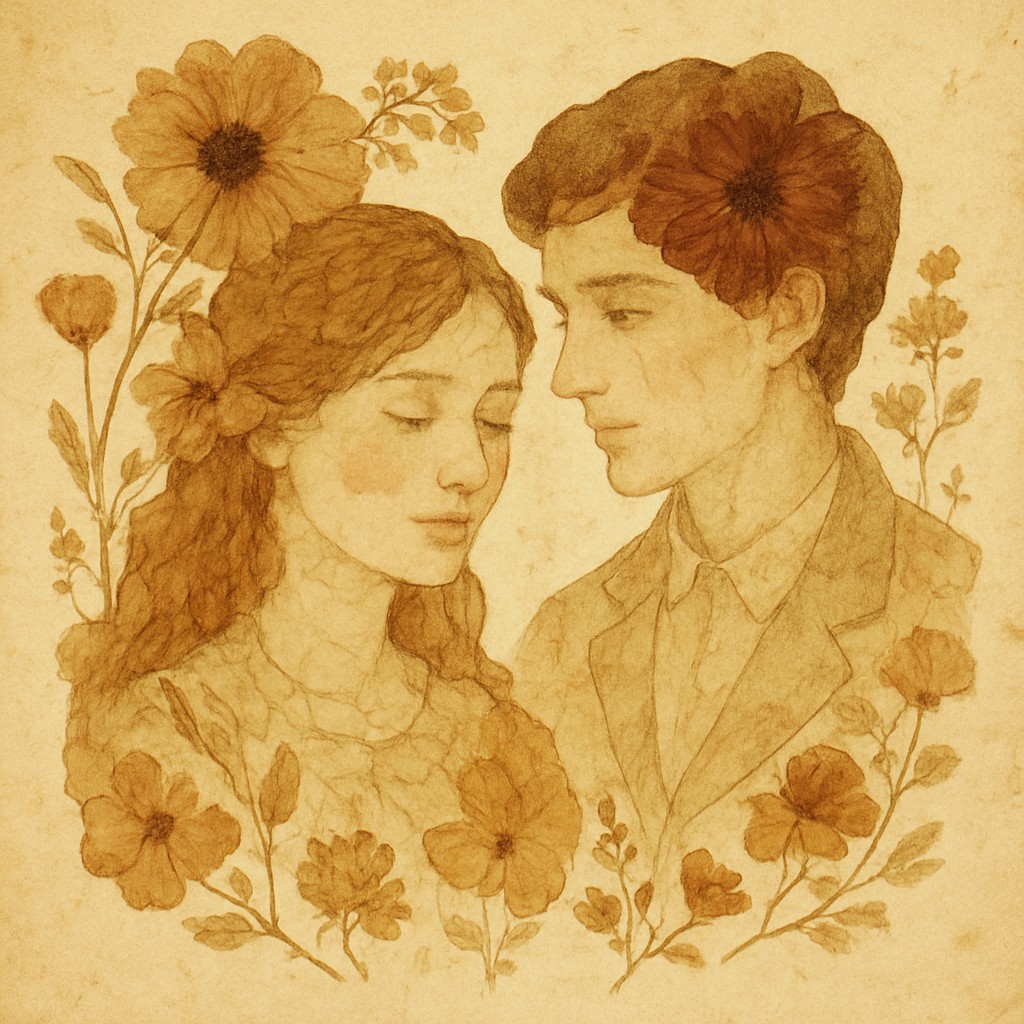 portrait of two people together