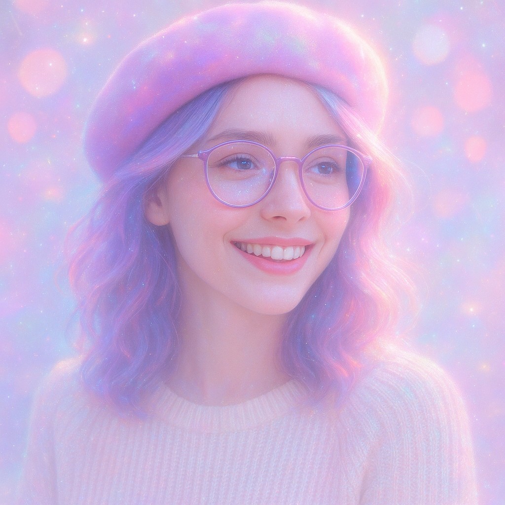 Soft Pastel Idol Portrait Style Transfer Example