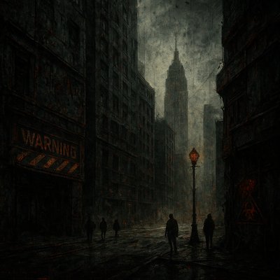 Dystopian Sci-Fi Art Style Transfer Example