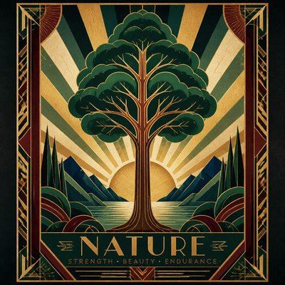 a tree in nature