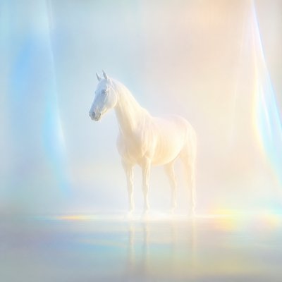 animal standing in natural pose