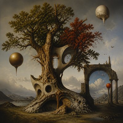 a tree in nature