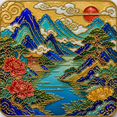 Enamel Cloisonné Jewelry Design 2