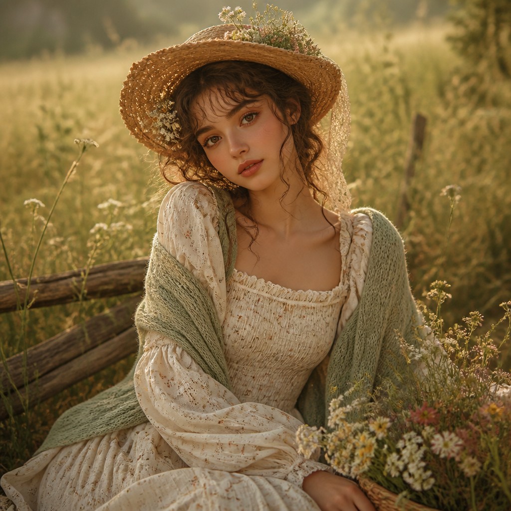 Cottagecore Fashion Style example artwork 1