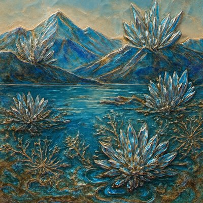Crystalline Glaze Ceramic Art Style 2