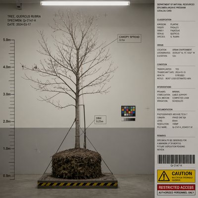 a tree in nature