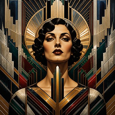 Art Deco Architecture Art example