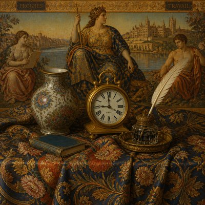 still life with everyday objects — Lyon Art Style