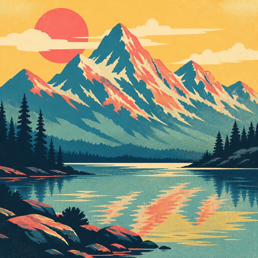 Screen Print Style example artwork 2