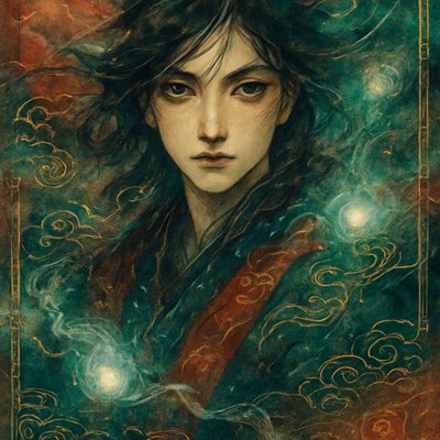 portrait of a person with expressive eyes