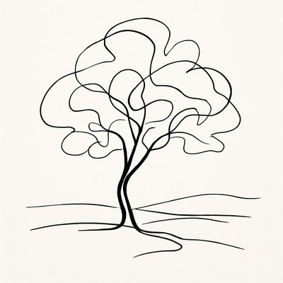a tree in nature