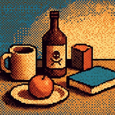 still life with everyday objects