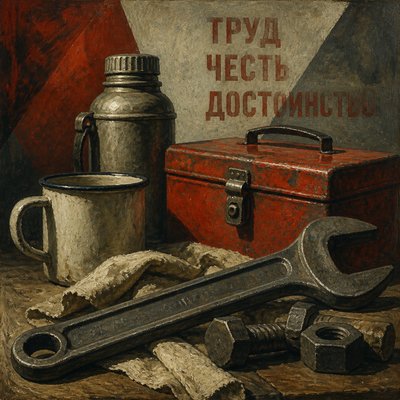 still life with everyday objects