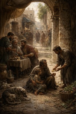 Express without words “For if ye love them which love you, what reward have ye? do not even the publicans the same?” (Matthew 5:46, KJV)
