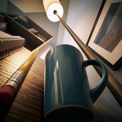 still life with everyday objects — Viewpoint Art Style