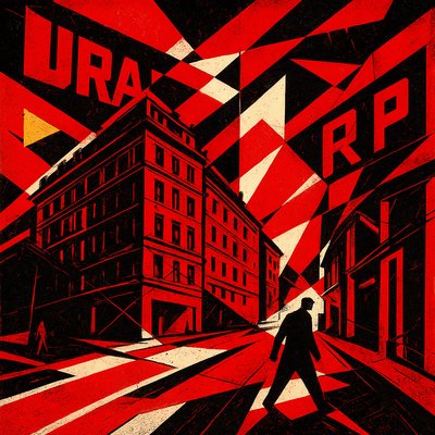 Constructivism Art Style Style Transfer Example