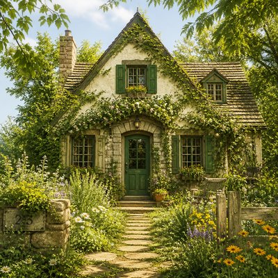 house with front view