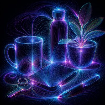 still life with everyday objects