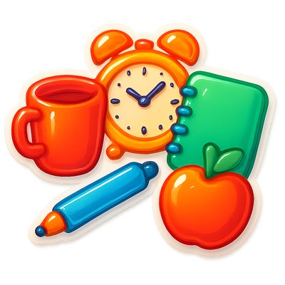 still life with everyday objects