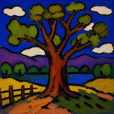 a tree in nature