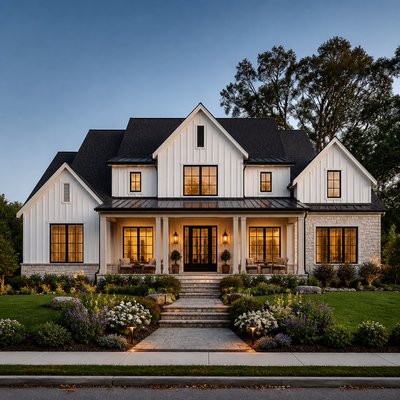 house with front view