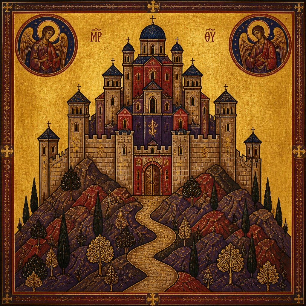 majestic castle on a hilltop