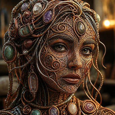 Wire-Wrapped Jewelry Style 1