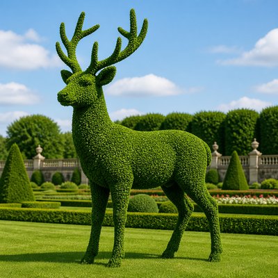 animal standing in natural pose — Topiary Art Style